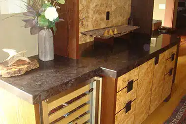 Custom Yarrow Point granite countertops in WA near 98004