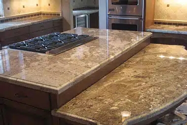 Top-quality Yarrow Point granite counter in WA near 98004